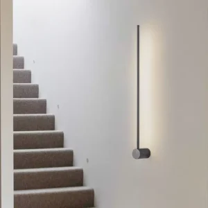 Arandela Linear Led | Kawaii 55 cm | Preta, Dourada ou Branca