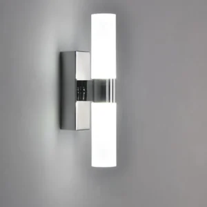 Arandela de Parede Led Cromada - Cilíndrica - 6W