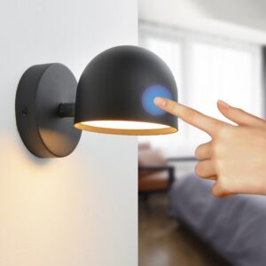Arandela de Parede Led 350° | 9W | Interruptor de Toque