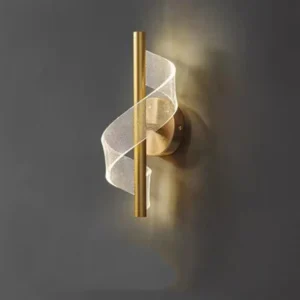 Arandela Bander 4w | Dourada ou Preta | 3 tons de iluminação