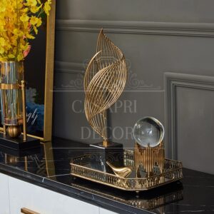 Ornamento Dourado de Metal | 3 tamanhos