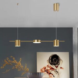 Pendente Barra 3 Pontos de Lâmpadas 70cm 21W | 3 tons de iluminação