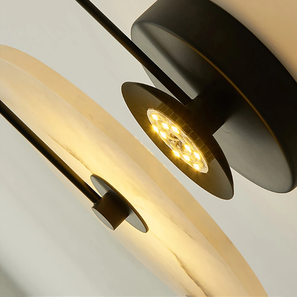 Arandela Moderna Pedra de Mármore | LED – Chega Rápido