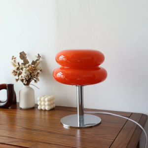Luminária de Mesa em Policarbonato-Design Italiano