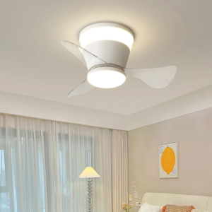 Ventilador de Teto Moderno Compacto Pétala 220v
