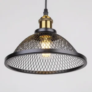 Luminária Pendente Vintage Gaiola