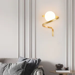Arandela Bola de Vidro Lux Glass