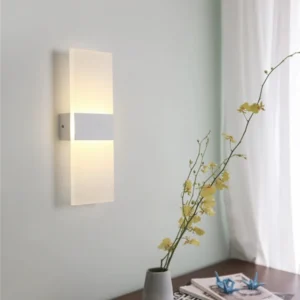 Arandela Quadrada Branca 7W Outlet