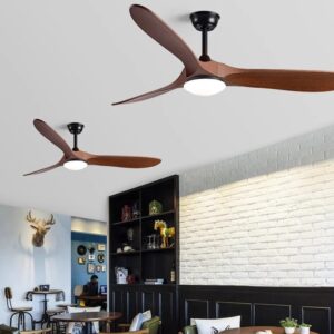 Ventilador de Teto Moderno Sove Com Controle Remoto Outlet