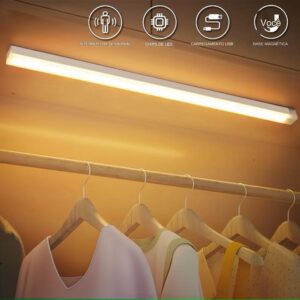 Luminária Linear LED com Sensor de Movimento