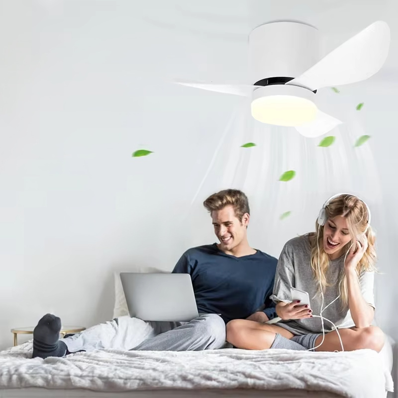 Ventilador de Teto Moderno Luden Light