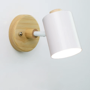 Arandela Spot Wood