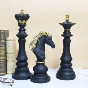 Estatueta Peça de Xadrez em Resina