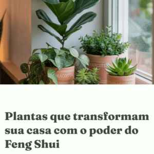 Mini Guia de Plantas na Decoração e Feng Shui