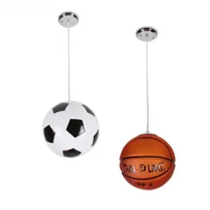 Lustre Bola de Futebol Infantil Moderno