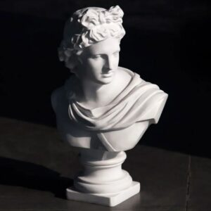 Estatueta Mitologia Grega Apollo em Resina 31 cm