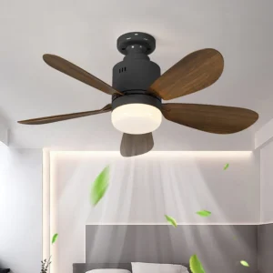 Ventilador de Teto LED Brisa Compacta E27 com Controle Remoto Outlet
