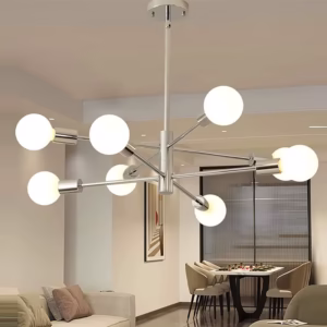 Lustre Sputnik Pendente 6 Lâmpadas / 8 Lâmpadas – Linha Sputnik CasaPri